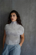 Pleated Box Top