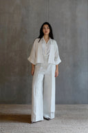 Silk Cropped Jacket