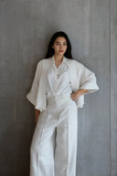 Silk Cropped Jacket