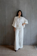 Silk Cropped Jacket