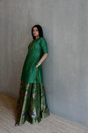 Silk Brocade Kurta