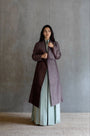 Silk Brocade Longline Jacket