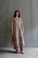 Silk Brocade Kurta Set