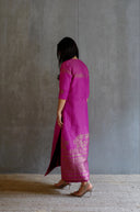 Silk Brocade Kurta Set