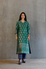 Silk Brocade Kurta Set