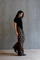Silk Brocade Trouser