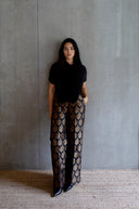 Silk Brocade Trouser