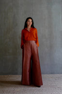 Silk Brocade Palazzo
