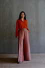 Silk Brocade Palazzo