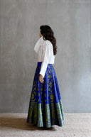 Silk Brocade Palazzo