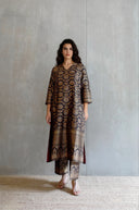 Silk Brocade Kurta Set