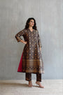 Silk Brocade Kurta Set