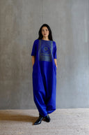 HANDWOVEN SILK JUMPSUIT