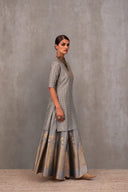 Silk Brocade Kurta