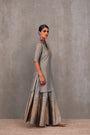 Silk Brocade Kurta