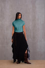 Pleated Box Top
