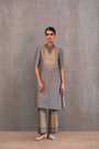 Silk Brocade Kurta Set