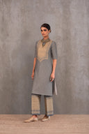 Silk Brocade Kurta Set