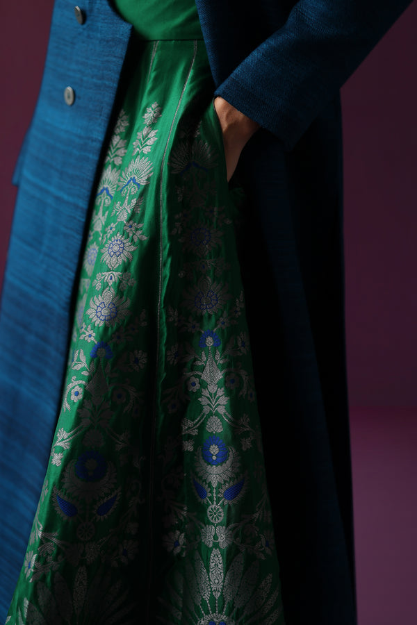 Silk Brocade Lehenga