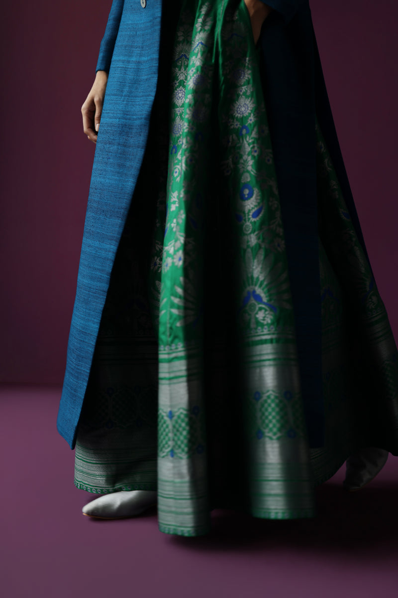 Silk Brocade Lehenga