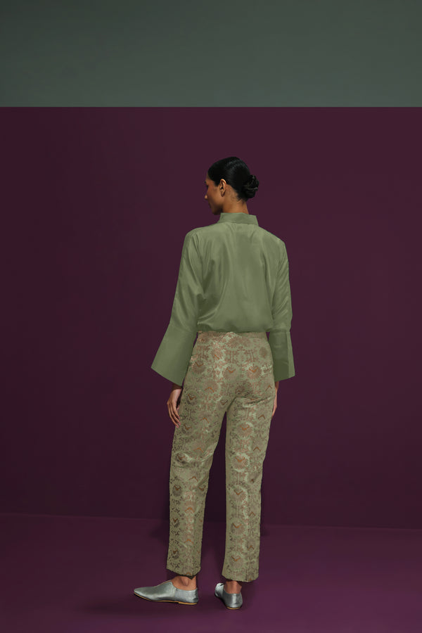 Silk Brocade Culotte