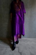 طقم تونيك حرير