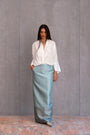 Silk Brocade Skirt