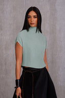 Pleated Box Top
