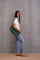 Crescent crossbody bag