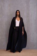 Pleated Kimono Cape