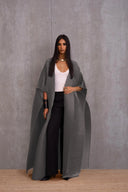 Pleated Kimono Cape