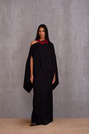 Pleated Short Poncho