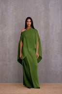 Pleated Short Poncho