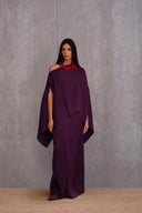 Pleated Short Poncho