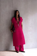 Pleated Tunic Set