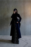 سترة حريرية طويلة