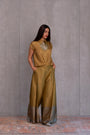 Silk Brocade Palazzo