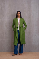 Silk Longline Jacket