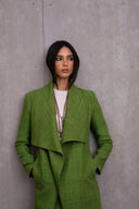 Silk Longline Jacket