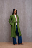 Silk Longline Jacket