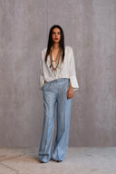 بنطلون حريري