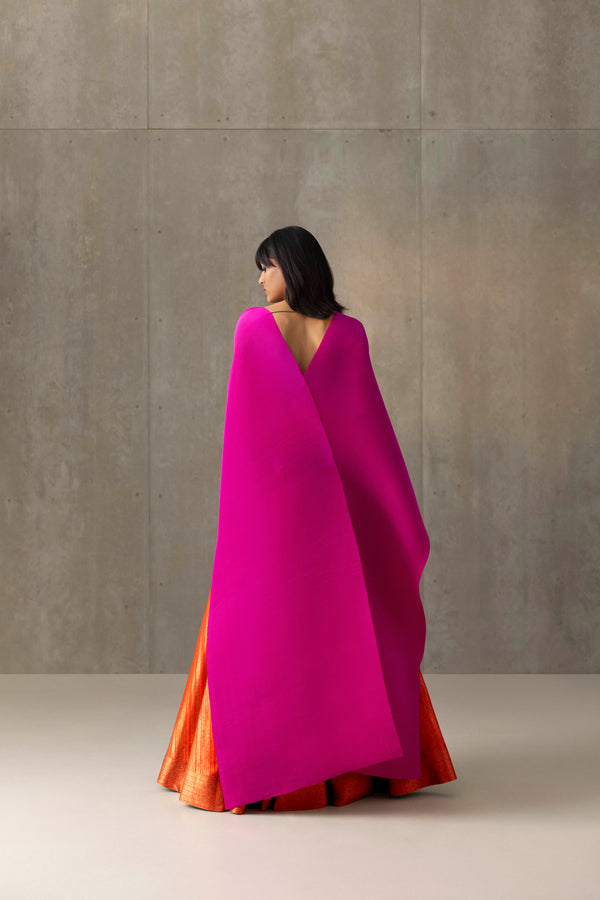 Pleated Cape