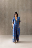 Handwoven Silk Brocade Jumpsuit
