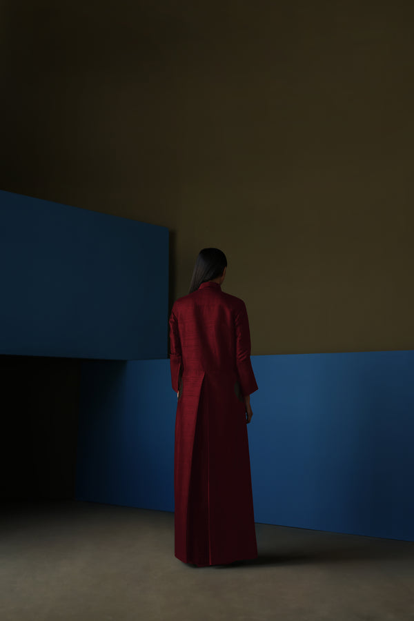 Silk Shirt Dress