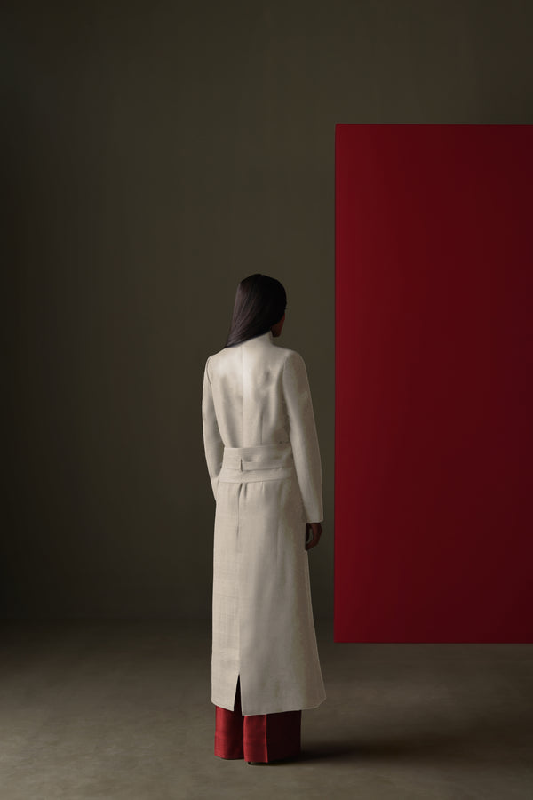 Silk Longline Jacket