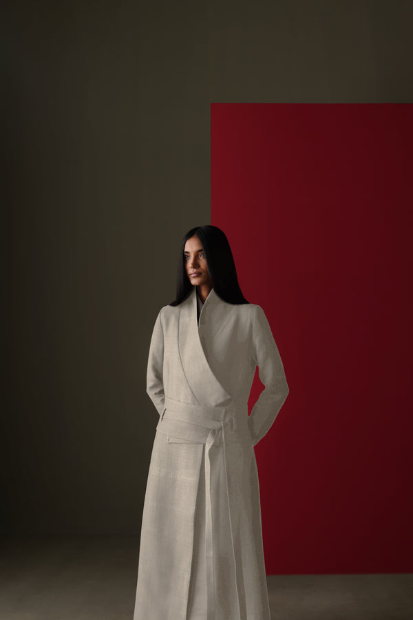 Silk Longline Jacket
