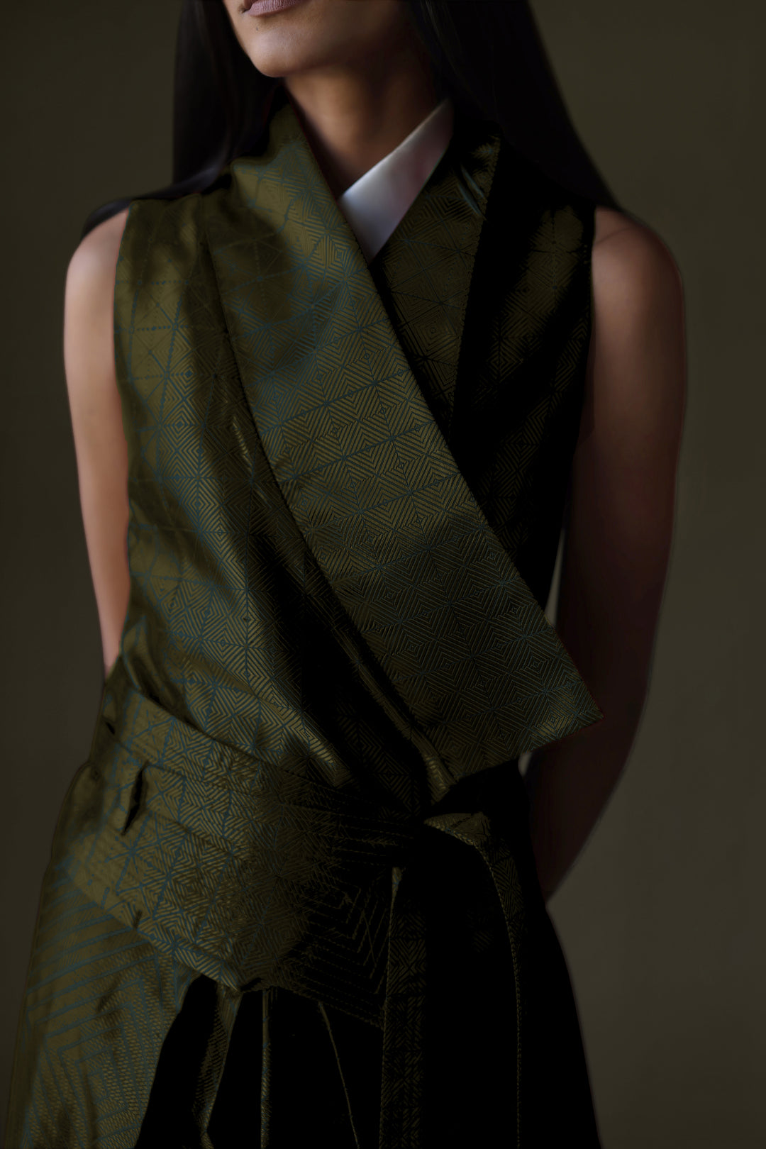 Silk Brocade Waistcoat