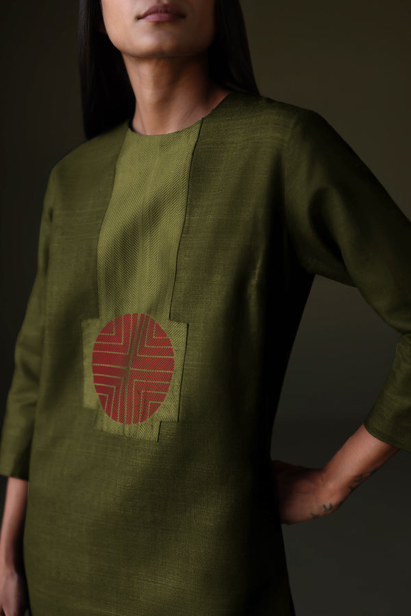 Silk Tailored Tunic