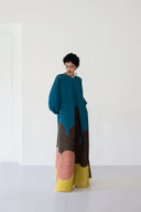 Pleated Maxi