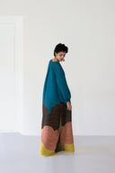 Pleated Maxi